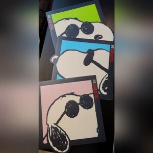 Snoopy Joe cool Placemats playmats tableware 3 designs